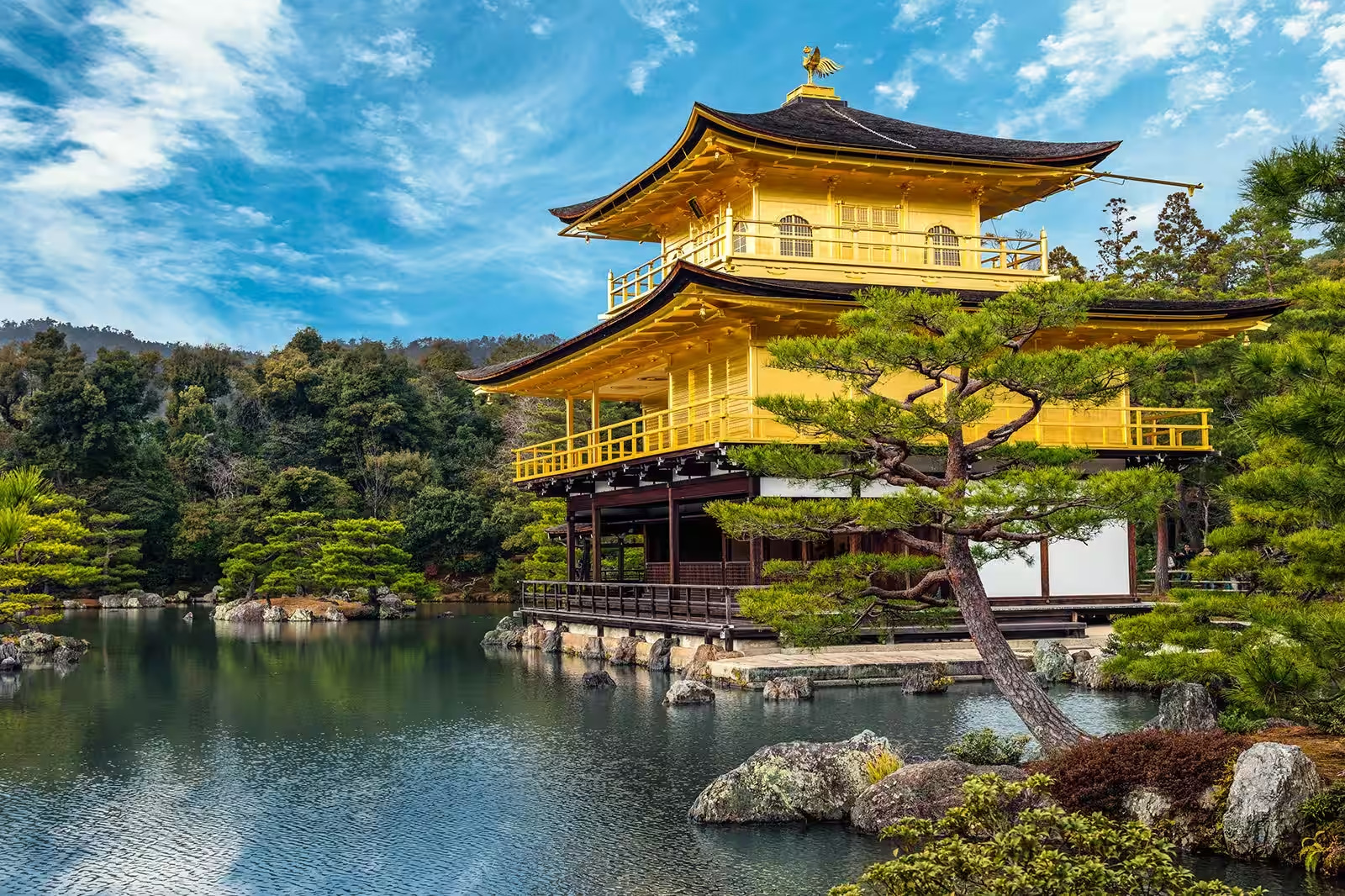 Kinkakuji Temple – Golden Pavilion In Kyoto, Japan